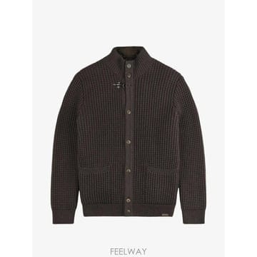 FAY 26 FW ���� 3 in 1 waffle knit lobster claw sweater NMMC253201026 FW ���� 3 in 1 waffle knit lobster claw sweater NMM