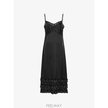 Simone Rocha 26 FW �ø� �λ� ���̽� Ʈ���� ���� �̵� �巹�� 74911009BLACK TP45813644626 FW �ø� �λ� ���̽� Ʈ���� ���� �̵� �巹�� 7491100