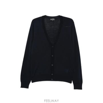 26 FW 아르마니 V넥 버튼 업 가디건 EM005802AF25400 TP459334005