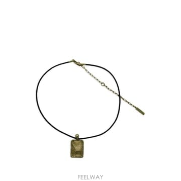 | Other Brand | 26 FW Ellery Scorpio rectangular pendant necklace 9FA235 TP426 FW Ellery Scorpio rectangular pendant necklace 9FA2