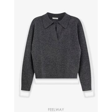 R2W 캐시미어 스웨터 WKKNEC11313NGRAY B0652492178