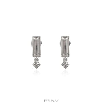 (해외배송) 질샌더 질 샌더 크리스탈 드롭 이어링 J12VG0398P5050