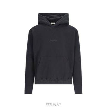 (해외배송) 생로랑 Saint Laurent 로고 자수 긴팔 후디 773358Y36SW