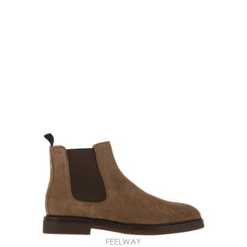 (해외배송) 브루넬로 쿠치넬리 Brunello Cucinelli 신축성 패널 첼시 앵클 부츠 MZUPEAE8