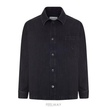 (해외배송) 생로랑 Saint Laurent 카상드르 버튼업 오버셔츠 A007M4Y07YD