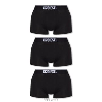 (해외배송) 디젤 Diesel Umbx Damien 3팩 로고 자수 박서 세트 UMBXDAMIENTHREEP