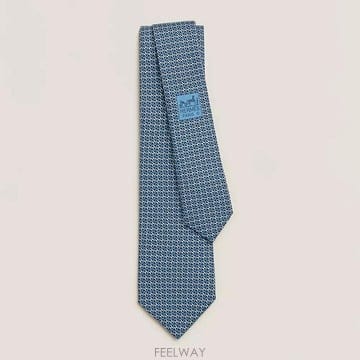 오늘출발/퀵 에르메스 Pont de H 타이 7cm