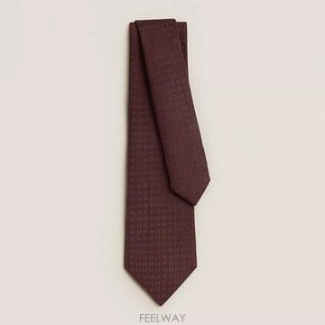 오늘출발/퀵 에르메스 Faconnee H Bicolore 타이 7cm