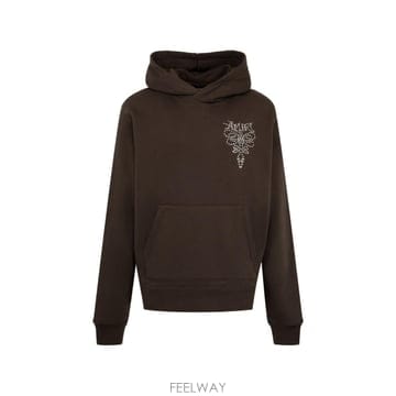 인더샵 AMIRI 아미리 브라운 후드