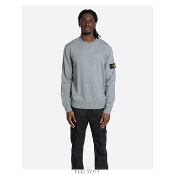 인더샵 STONE ISLAND 스톤아일랜드 그레이 스웨트셔츠
