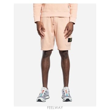 인더샵 STONE ISLAND 스톤아일랜드 핑크 쇼츠