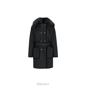 인더샵 BURBERRY 버버리 블랙 코트