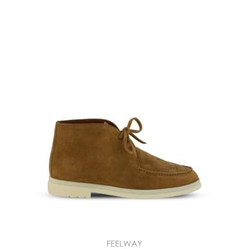 인더샵 Loro Piana 로로피아나 브라운 앵클 부츠