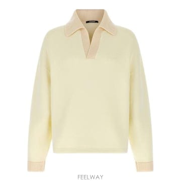 인더샵 JACQUEMUS 자크뮈스 베이지 니트