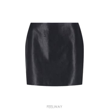 인더샵 BALMAIN 발망 블랙 스커트