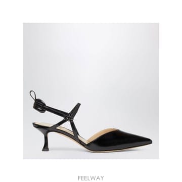 인더샵 FENDI 펜디 블랙 슬링백힐