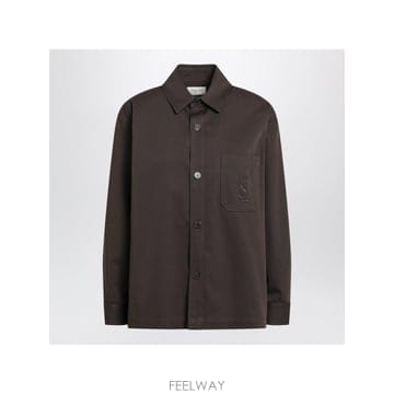 인더샵 SAINT LAURENT 생로랑 브라운 자켓
