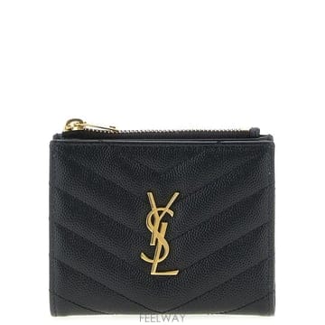 인더샵 SAINT LAURENT 생로랑 블랙 지갑