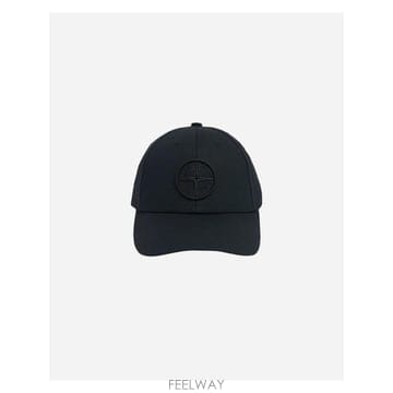 인더샵 STONE ISLAND 스톤아일랜드 블랙 볼 캡