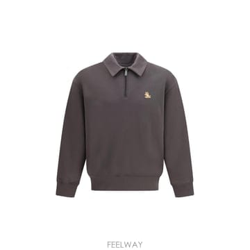 인더샵 Maison Kitsune 메종키츠네 그레이 폴로 셔츠