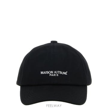 인더샵 Maison Kitsune 메종키츠네 블랙 볼 캡