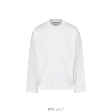 인더샵 JIL SANDER 질샌더 화이트 롱슬리브 탑