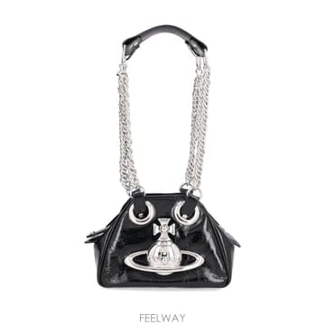 인더샵 Vivienne Westwood 비비안 웨스트우드 블랙 숄더백