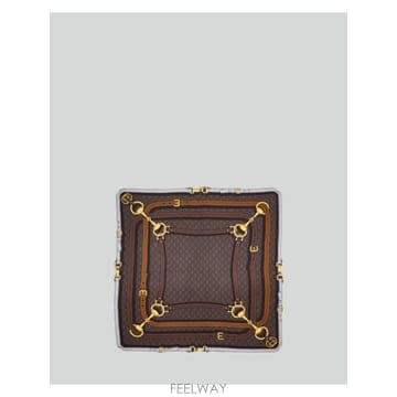 인더샵 GUCCI 구찌 브라운 스카프