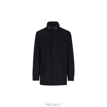 인더샵 Loro Piana 로로피아나 네이비 자켓