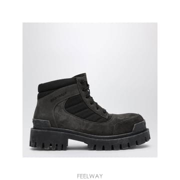 인더샵 BALENCIAGA 발렌시아가 브라운 레이스업 부츠