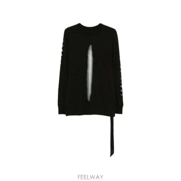 인더샵 Rick Owens DRKSHDW 릭오웬스 다크쉐도우 블랙 롱슬리브 탑