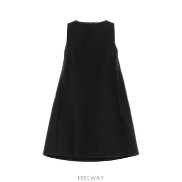 인더샵 BALENCIAGA 발렌시아가 블랙 미니 드레스
