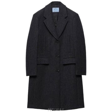 인더샵 PRADA 프라다 울 싱글 코트