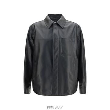 인더샵 LOEWE 로에베 레더 자켓