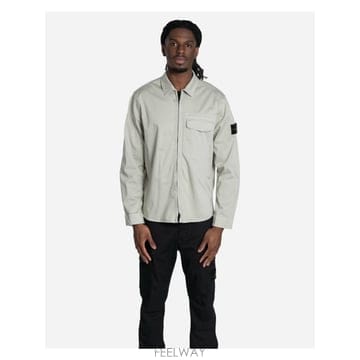 인더샵 STONE ISLAND 스톤아일랜드 그레이 셔츠