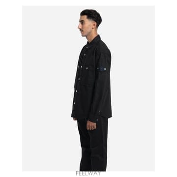 인더샵 STONE ISLAND 스톤아일랜드 블랙 셔츠