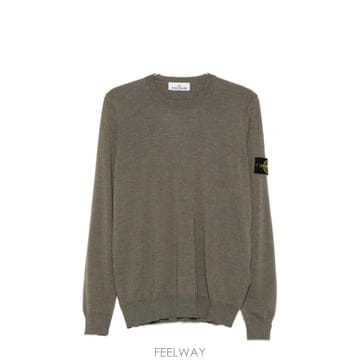 인더샵 STONE ISLAND 스톤아일랜드 그린 니트