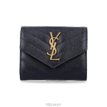 인더샵 SAINT LAURENT 생로랑 블랙 지갑