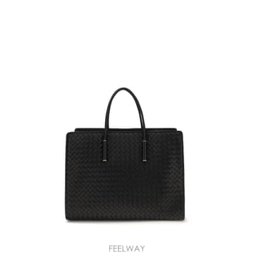 인더샵 BOTTEGA VENETA 보테가 베네타 블랙 토트백