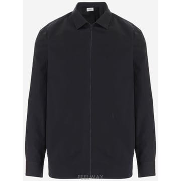 인더샵 SAINT LAURENT 생로랑 블랙 셔츠