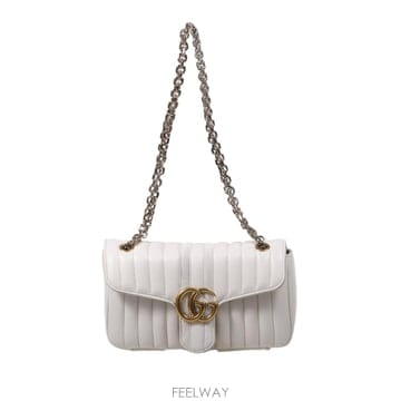 인더샵 GUCCI 구찌 화이트 숄더백