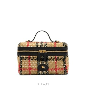 인더샵 BURBERRY 버버리 베이지 체크 토트백