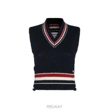 인더샵 THOM BROWNE 톰브라운 네이비 니트
