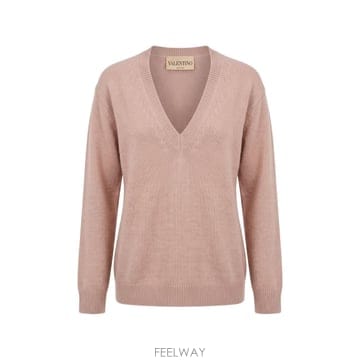 인더샵 VALENTINO 발렌티노 핑크 니트