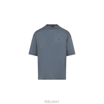 인더샵 Kiton 키톤 그레이 반팔 티셔츠