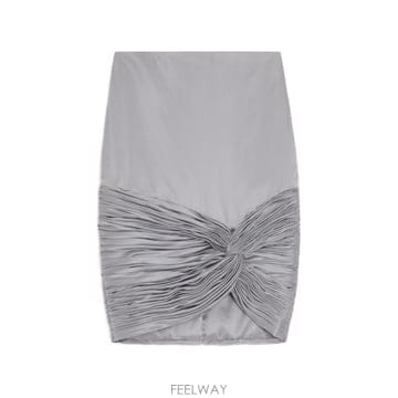 인더샵 VALENTINO 발렌티노 그레이 스커트