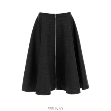인더샵 PRADA 프라다 그레이 스커트