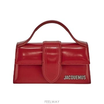 인더샵 JACQUEMUS 자크뮈스 레드 토트백