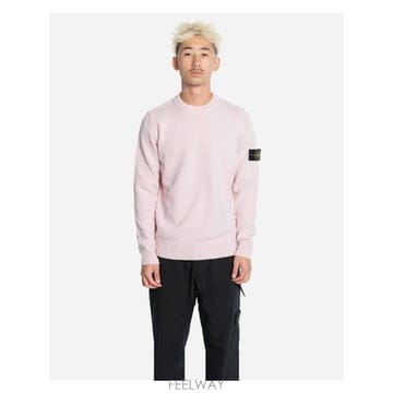 인더샵 STONE ISLAND 스톤아일랜드 핑크 니트
