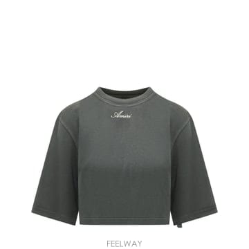 인더샵 AMIRI 아미리 블랙 반팔 티셔츠